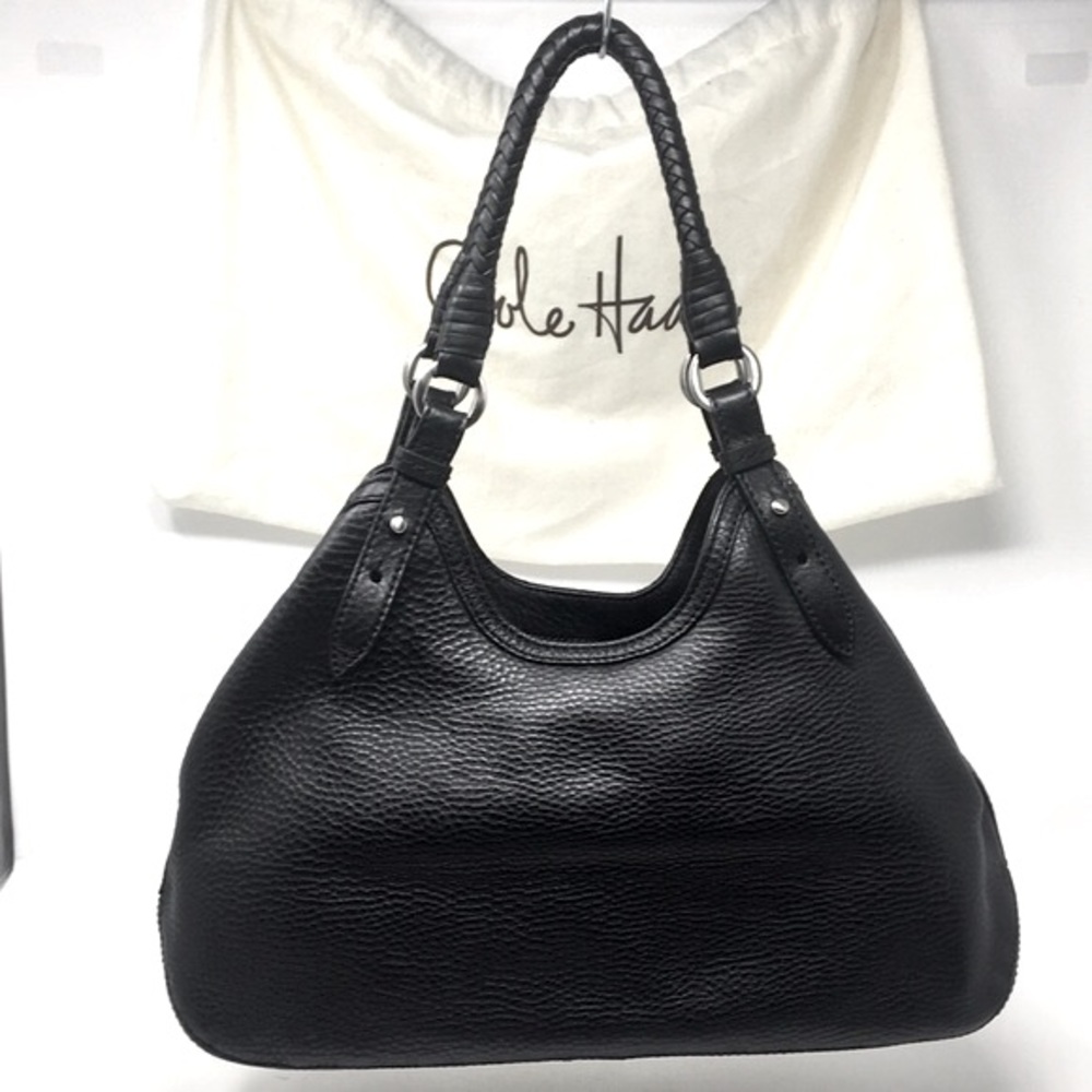 Cole Haan Pebbled Leather Triangle Shoulder Bag